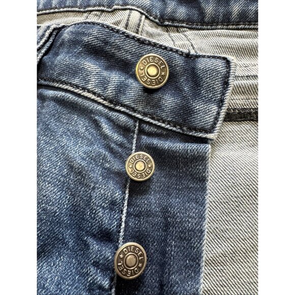 Y2K Diesel D-Bazer Faded Jeans - Picture 5 of 10